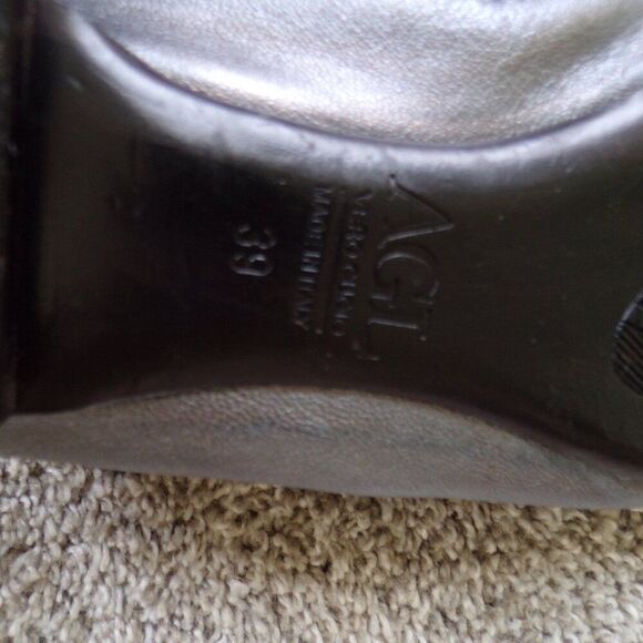AGL leather italian flats 39 - Picture 10 of 11